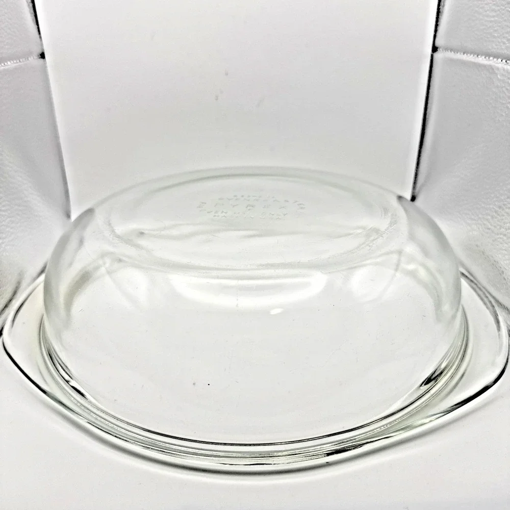 Vintage Used Pyrex 687-C Oven Roaster USA Clear‎ Kitchenware Cookware Bakeware